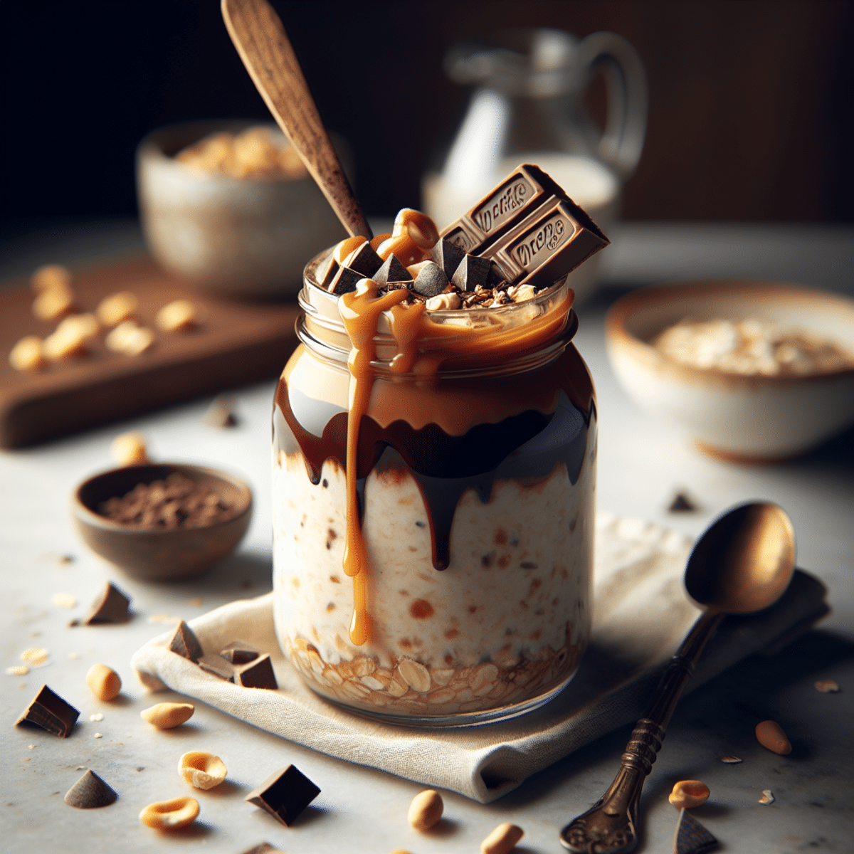 Snickers Overnight Oats: Your Sweet Morning Solution