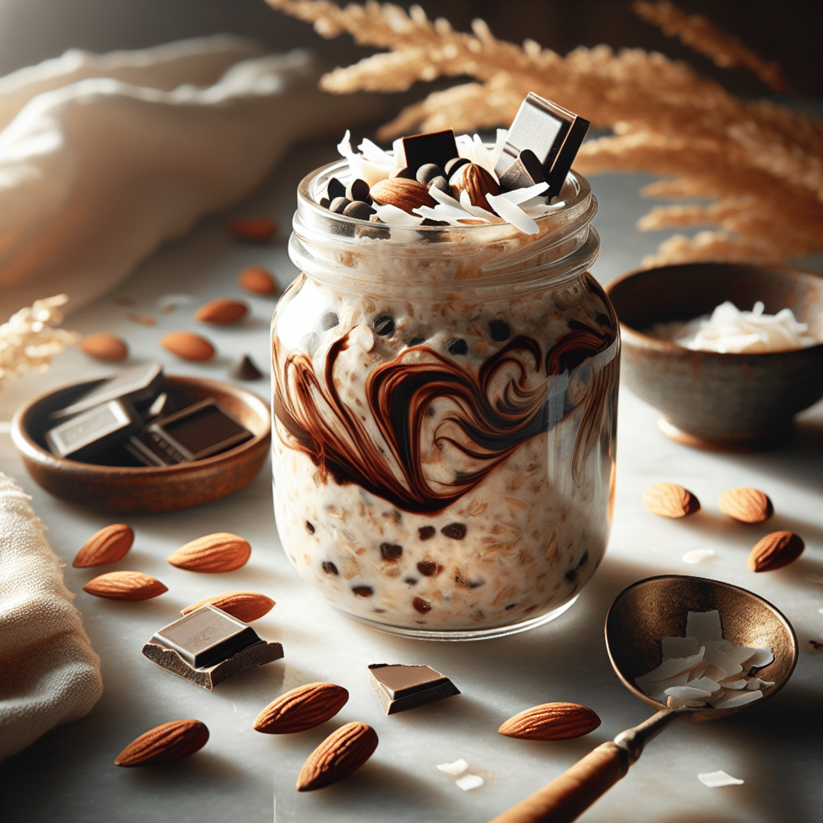 Vegan Almond Joy Overnight Oats – A Morning Game-Changer