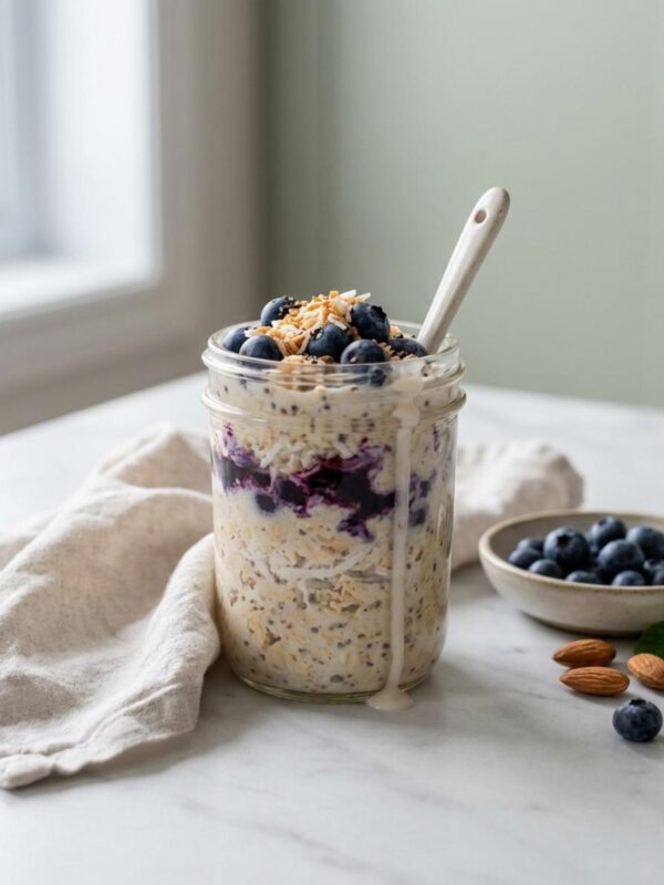 Gruau du lendemain coco-bleuets: Easy, Nourishing Start