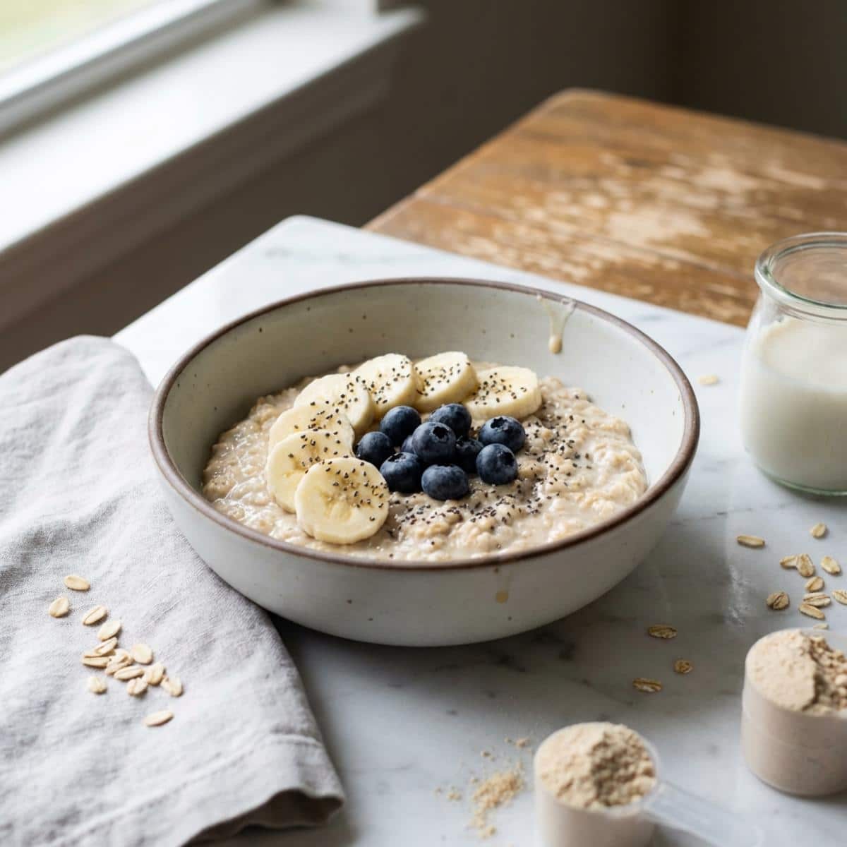 Gruau protéiné Perfect for Energetic Mornings