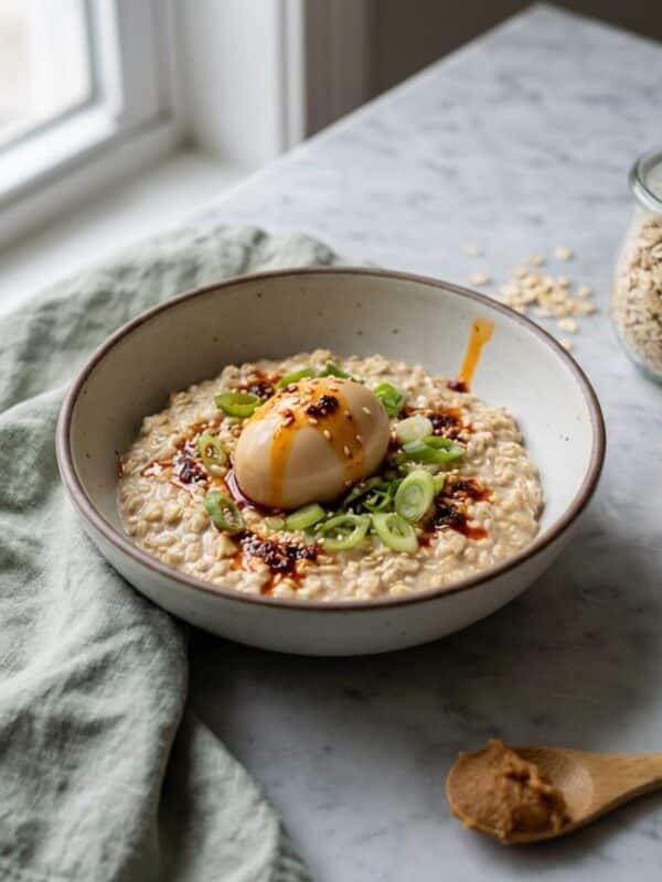 Savory Overnight Oats with Miso Egg: A Morning Game-Changer