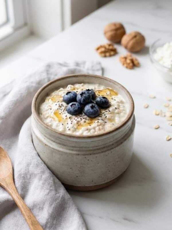 Creamy Cottage Cheese Overnight Oats to Boost Your Mornings