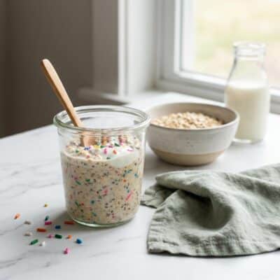 Funfetti Overnight Oats: Brighten Your Busy Mornings