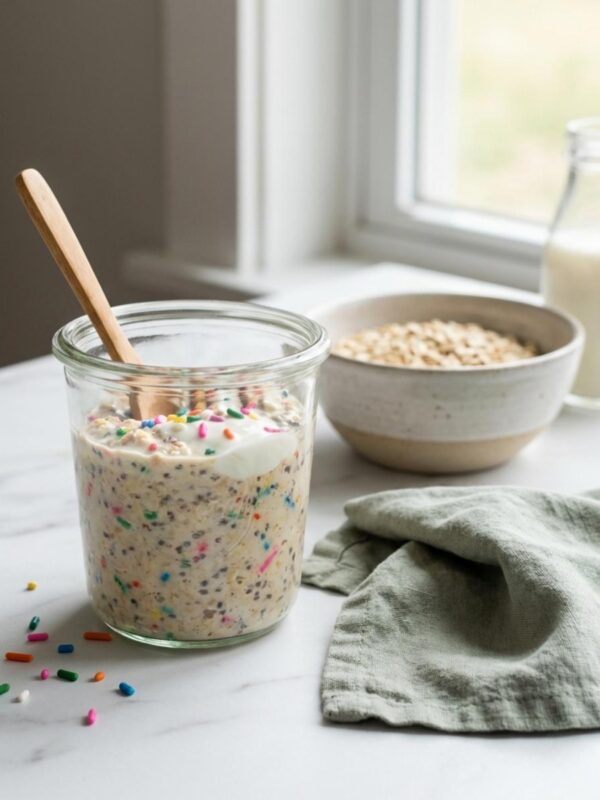 Funfetti Overnight Oats: Brighten Your Busy Mornings