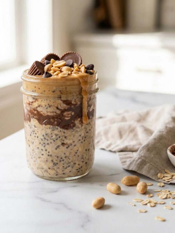 Irresistible Reese’s Overnight Oats Recipe for Busy Mornings