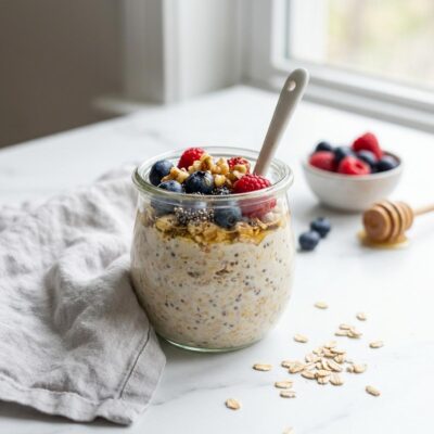 Nourishing Overnight Oats for Postpartum Energy