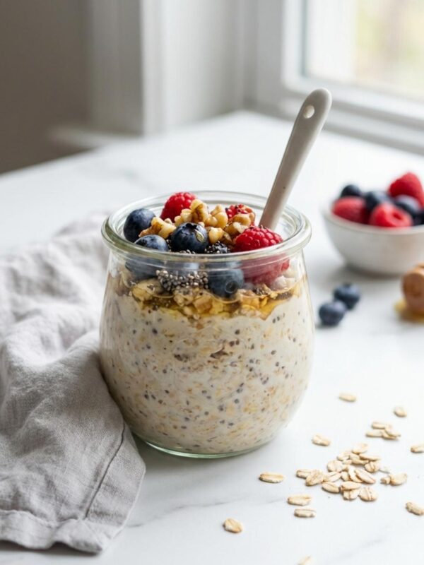 Nourishing Overnight Oats for Postpartum Energy
