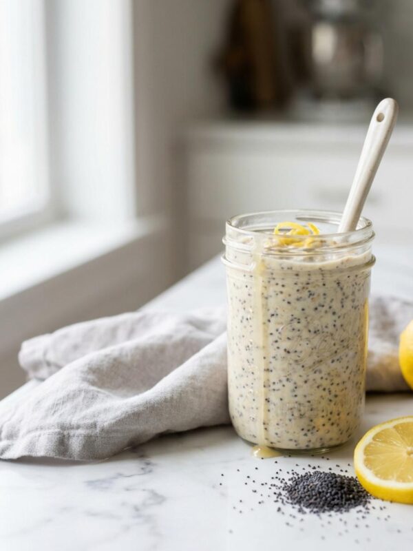 Brighten Your Mornings with Lemon Poppy Seed Overnight Oats