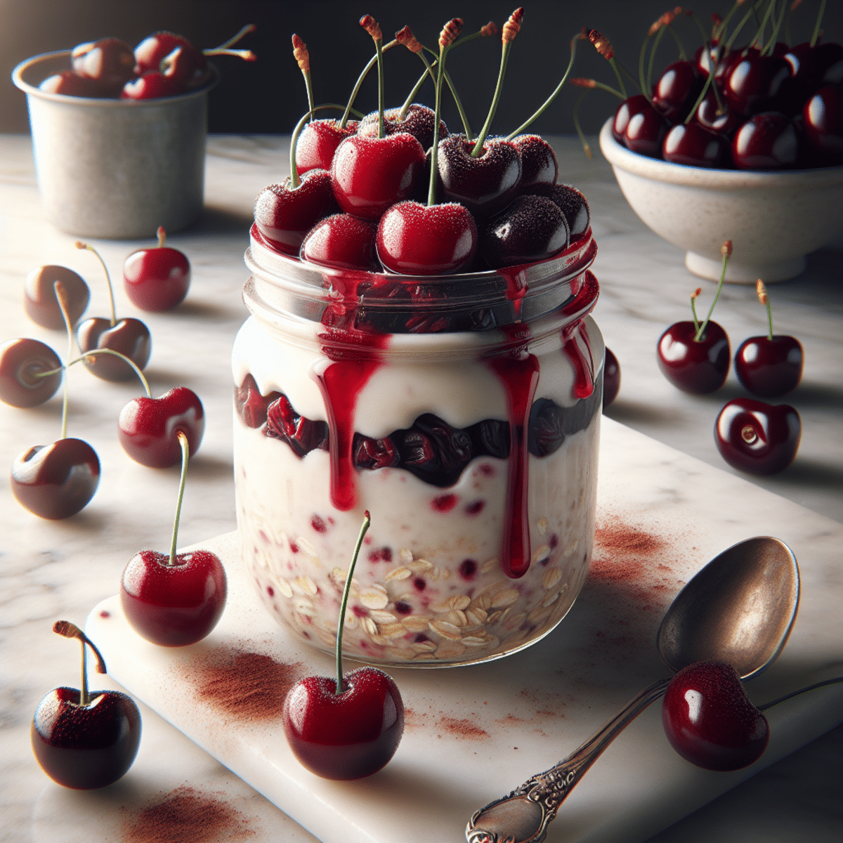 Cherry Overnight Oats: Your Perfect Ready-to-Go Breakfast