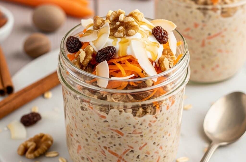 Perfect Carrot Cake Overnight Oats for Busy Mornings