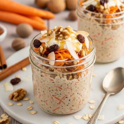 Perfect Carrot Cake Overnight Oats for Busy Mornings