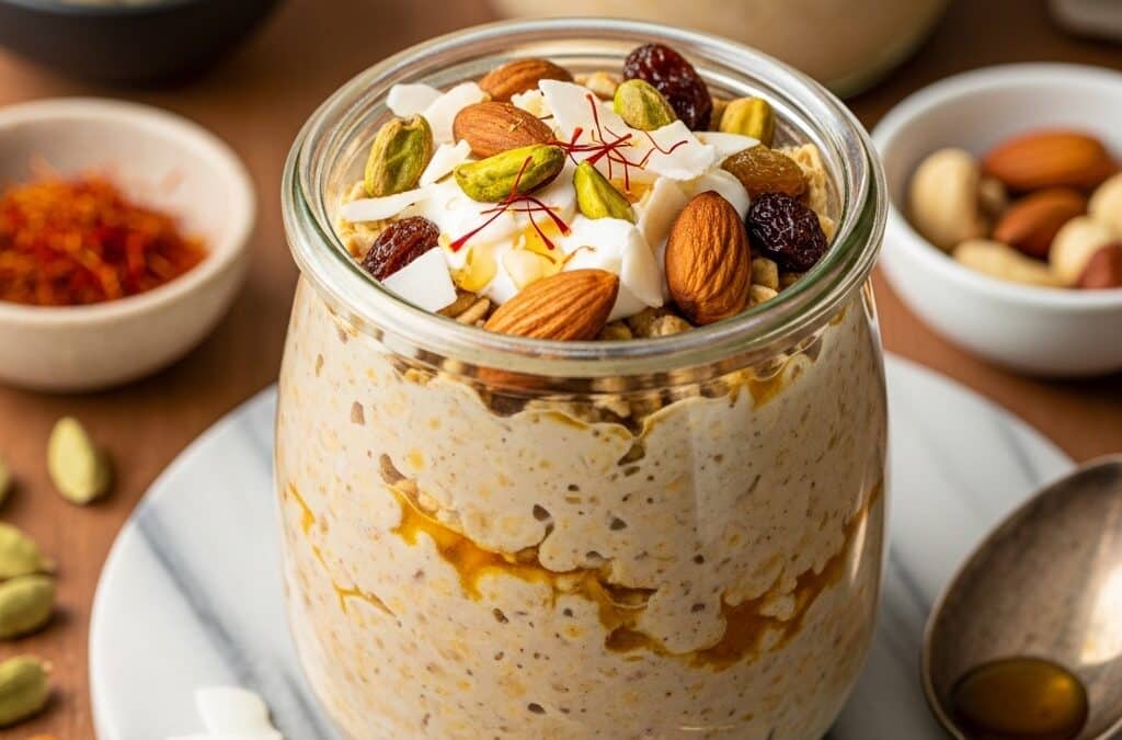 Authentic Indian Overnight Oats Recipe for Busy Professionals
