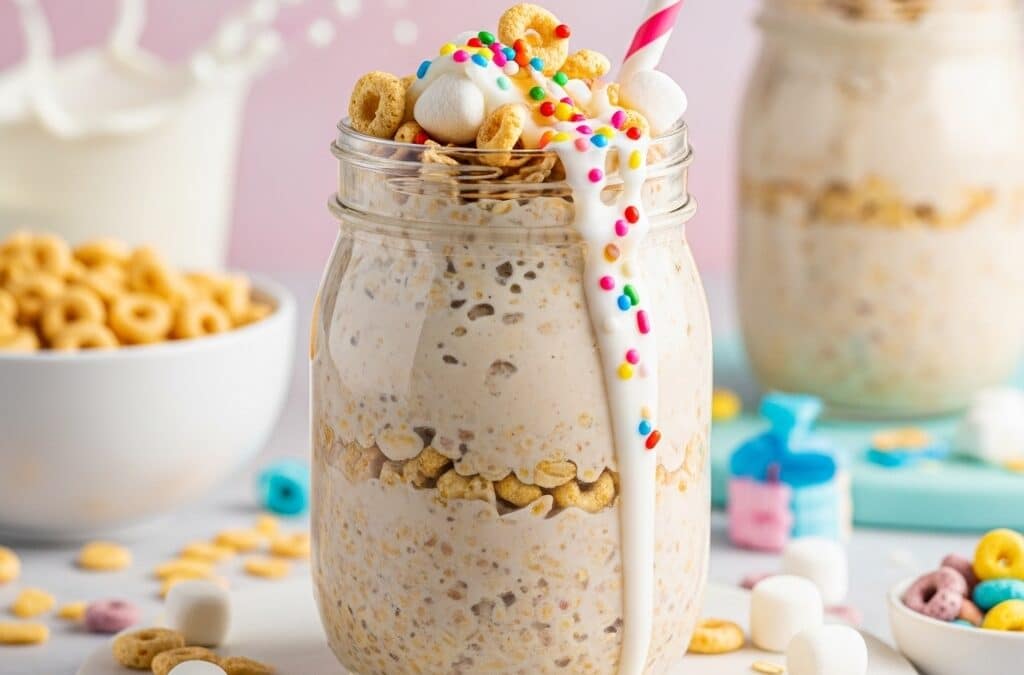 Irresistible Cereal Milk Overnight Oats Recipe for Busy Mornings