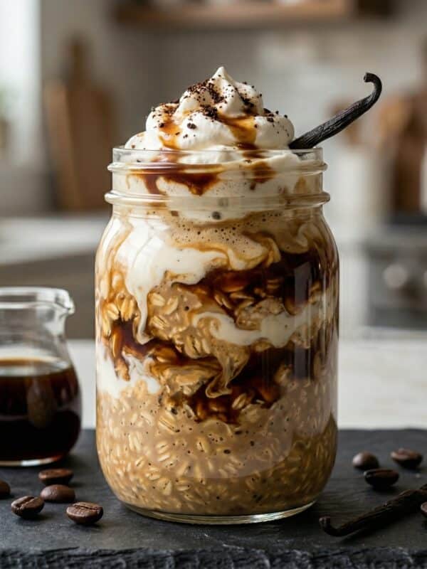 Vanilla Cold Brew Overnight Oats: Morning Boost Simplified