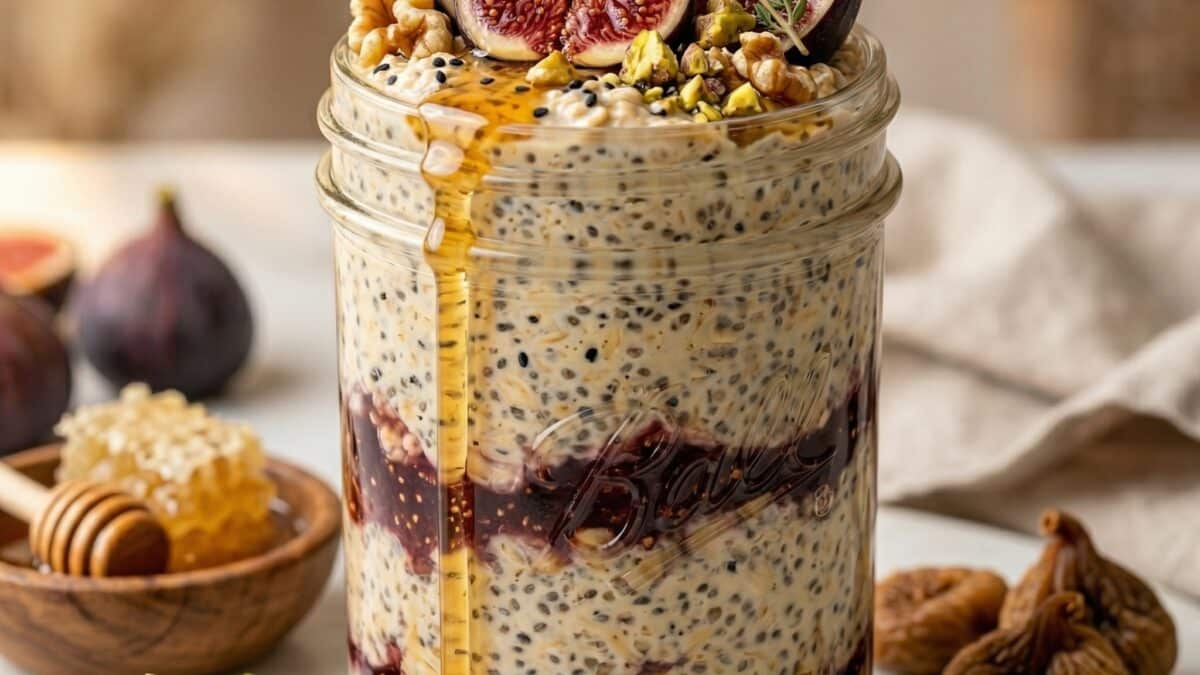 Fig Honey Overnight Oats