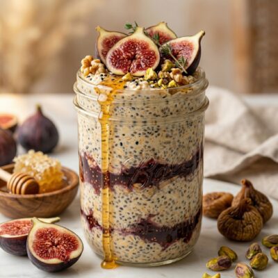 Fig Honey Overnight Oats