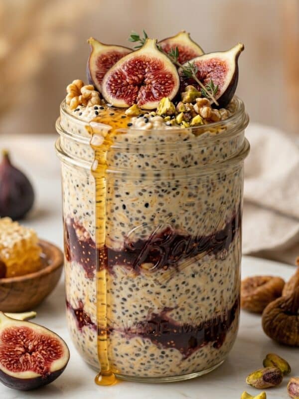 Fig Honey Overnight Oats