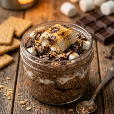 S’mores Overnight Oats Recipe for Kids