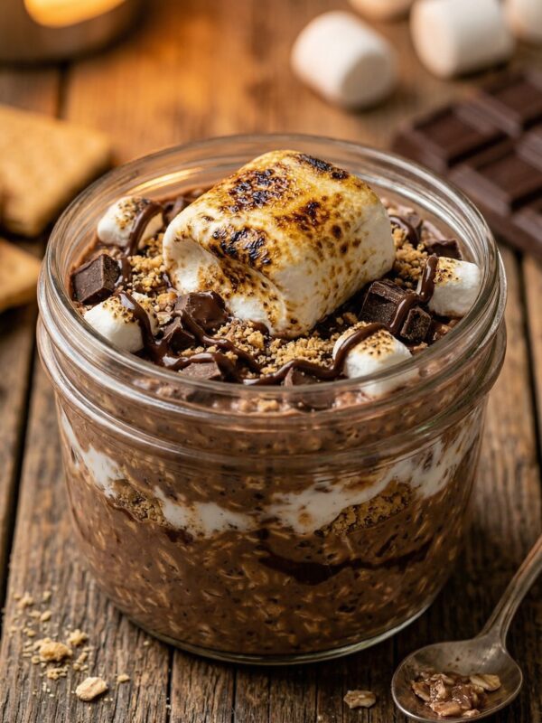 S’mores Overnight Oats Recipe for Kids