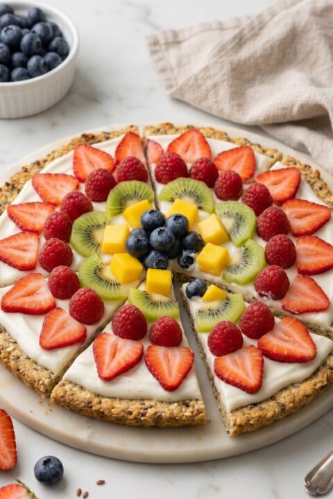 Healthy Fruit Pizza Recipe
